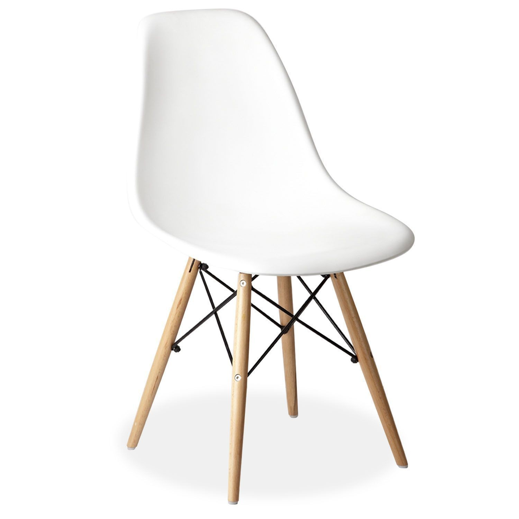 Silla Rep. Eames Blanca