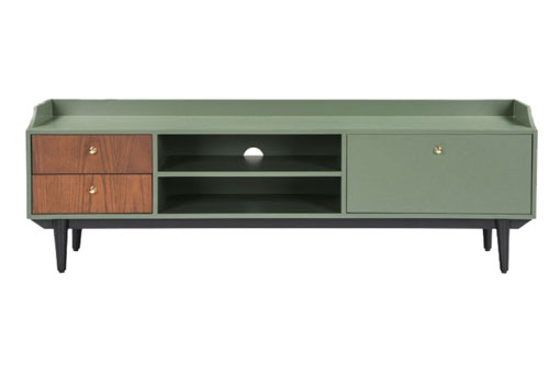 Mueble Tv Tlaya Verde 160 Cm