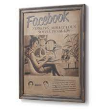 [AA0947M17] Lilou Facebook Cuadro